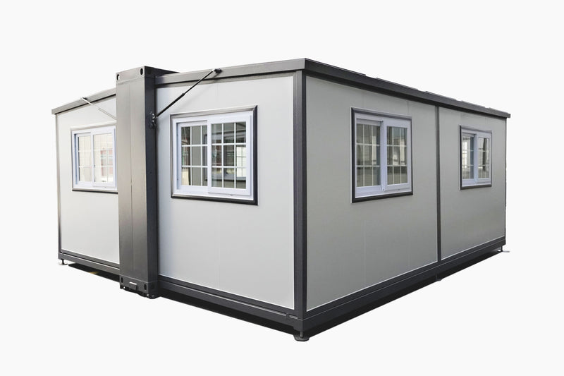 Load image into Gallery viewer, Bastone Mobile Expandable Prefab House 17ft x 20ft
