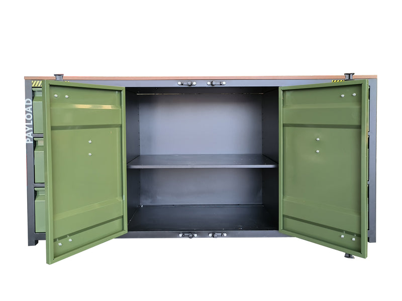 Load image into Gallery viewer, Steelman 6.5&#39; Garage Cabinet Workbench (6 Drawers)
