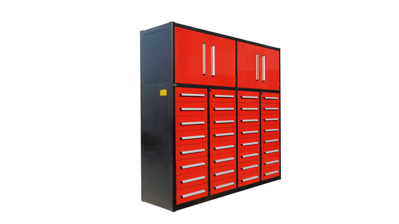 Load image into Gallery viewer, Steelman 7&#39; Garage Cabinet (32 Drawers &amp; 2 Cabinets)
