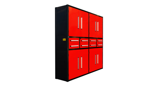 Steelman 7' Garage Cabinet (8 Drawers & 8 Cabinets)