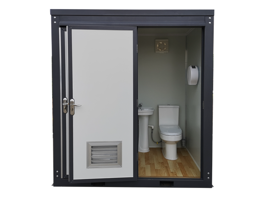 Bastone 2 cabines de toilettes privées toilettes portables