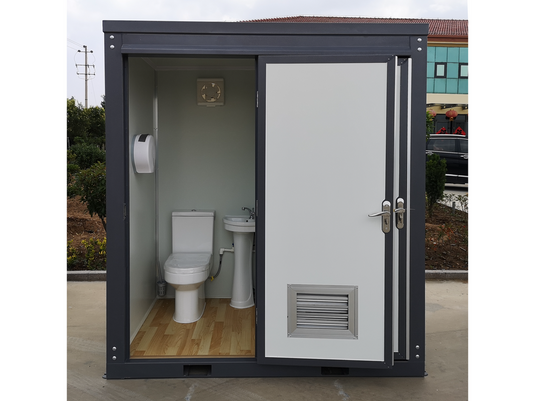 Bastone Portable Restroom 2 Private Toilet Stalls Chery