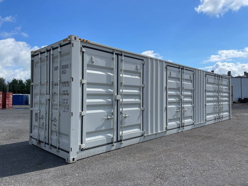 Load image into Gallery viewer, 40ft High Cube Container with 3 Side Doors
