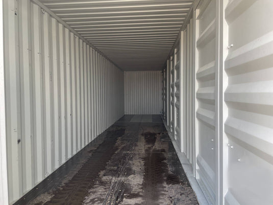 40ft High Cube Container with 3 Side Doors