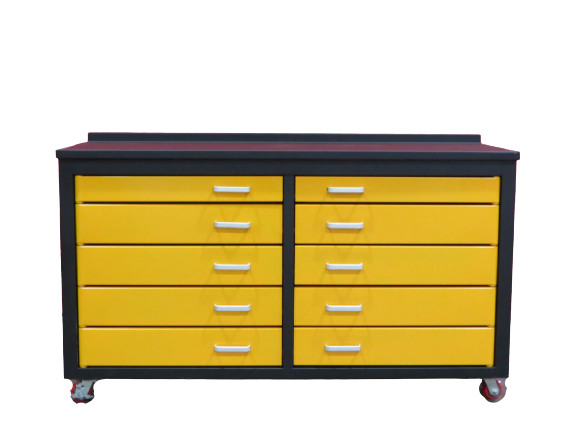 Steelman 6' Garage Cabinet Workbench (10 Drawers)