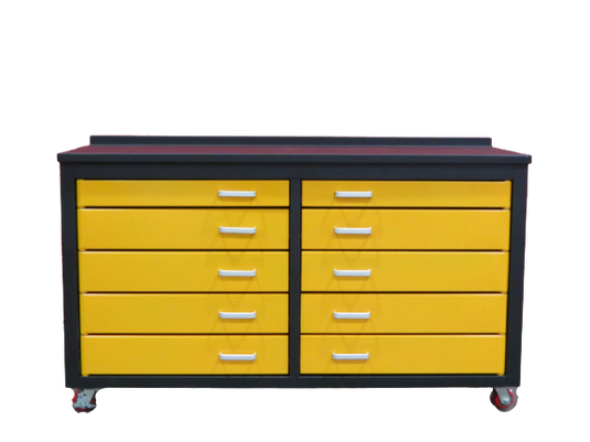 Steelman 6' Garage Cabinet Workbench (10 Drawers)