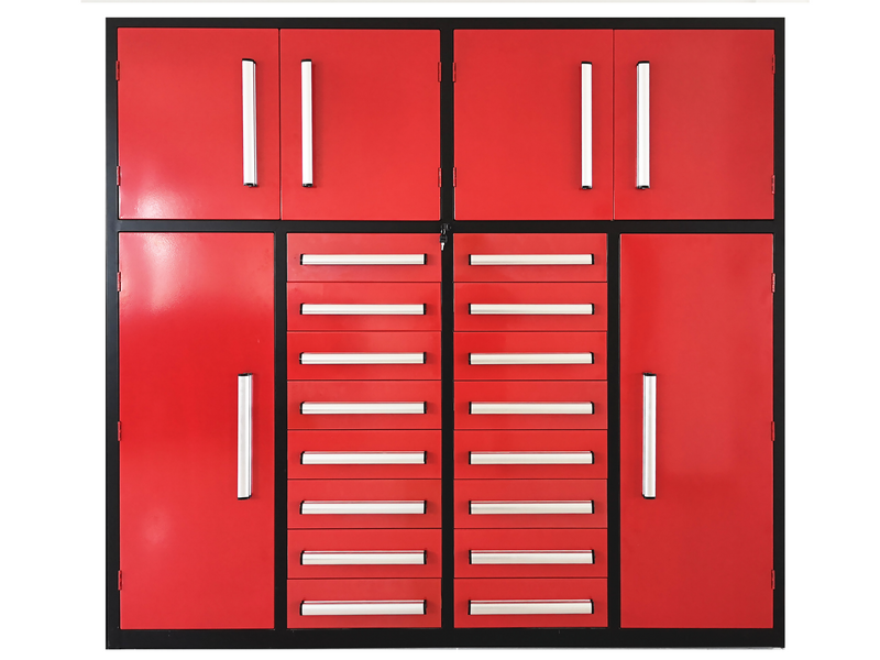 Load image into Gallery viewer, Steelman 7&#39; Garage Storage Cabinets (16 Drawers)
