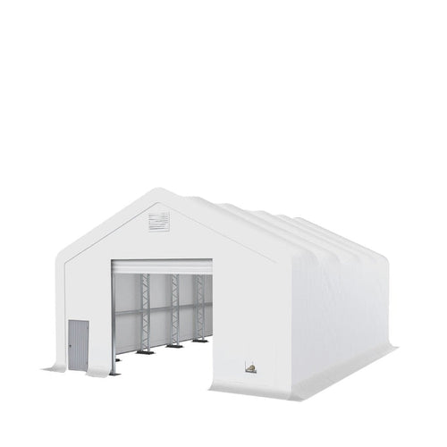 Gold Mountain Double Truss Peak Storage Shelter W30'xL40'xH20'