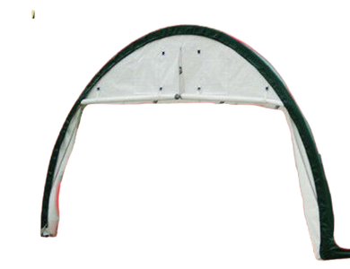Accessoires-Panneau avant/arrière avec porte à enroulement pour abri de rangement