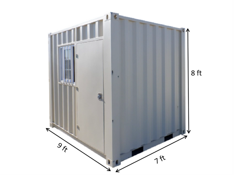 Load image into Gallery viewer, 9ft Small Cubic Shipping Container
